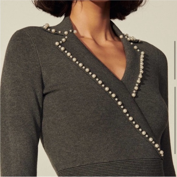Sandro Pearls Dress - Picture 5 of 13